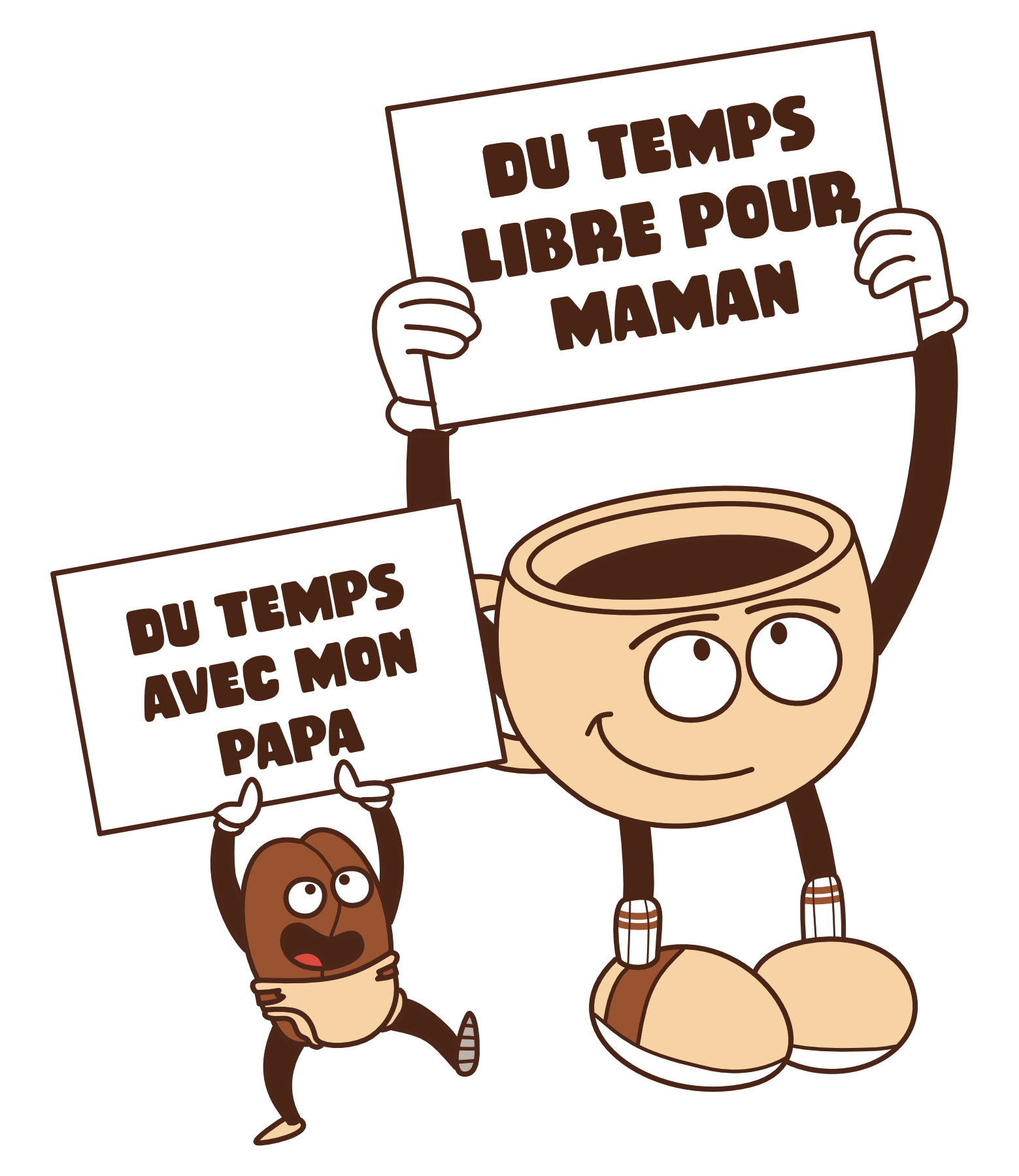 Photo d'un papa du club avec son enfant